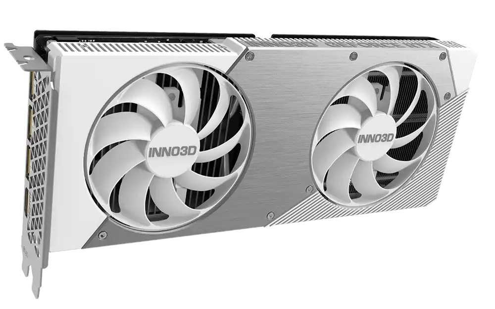 INNO3D GeForce RTX™ 5060 Twin X2 OC WHITE 8GB GDDR7 Graphic Card | N50602 - 08D7X - 195070W - Vektra Computers LLC INNO3D GeForce RTX™ 5060 Twin X2 OC WHITE 8GB GDDR7 Graphic Card | N50602 - 08D7X - 195070W - Vektra Computers LLC